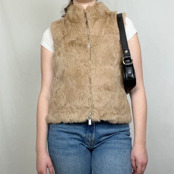 Vintage Rabbit Fur Vest - Picture 3 of 3